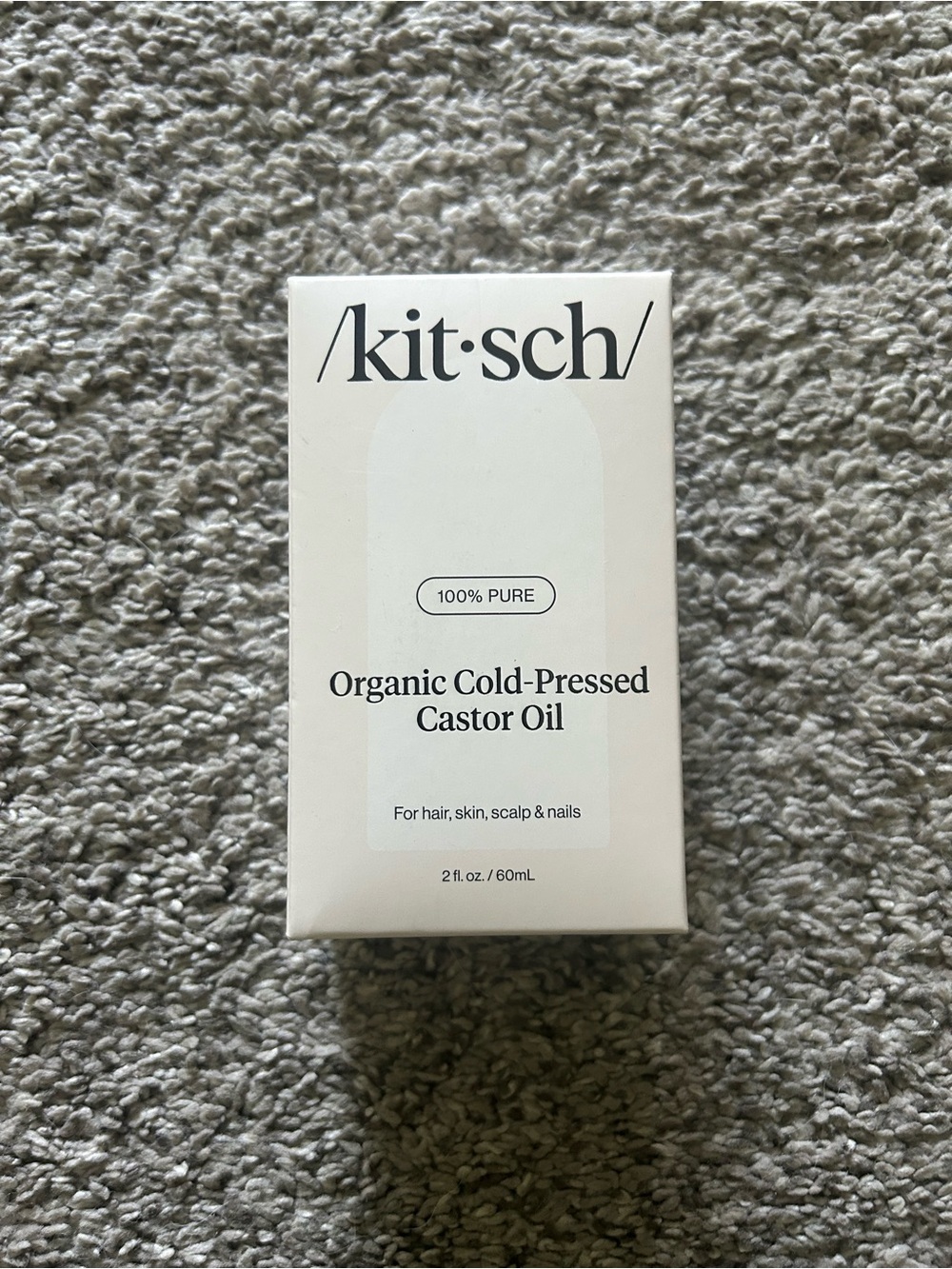 kitsch Organic Cold-Pressed Castor Oil